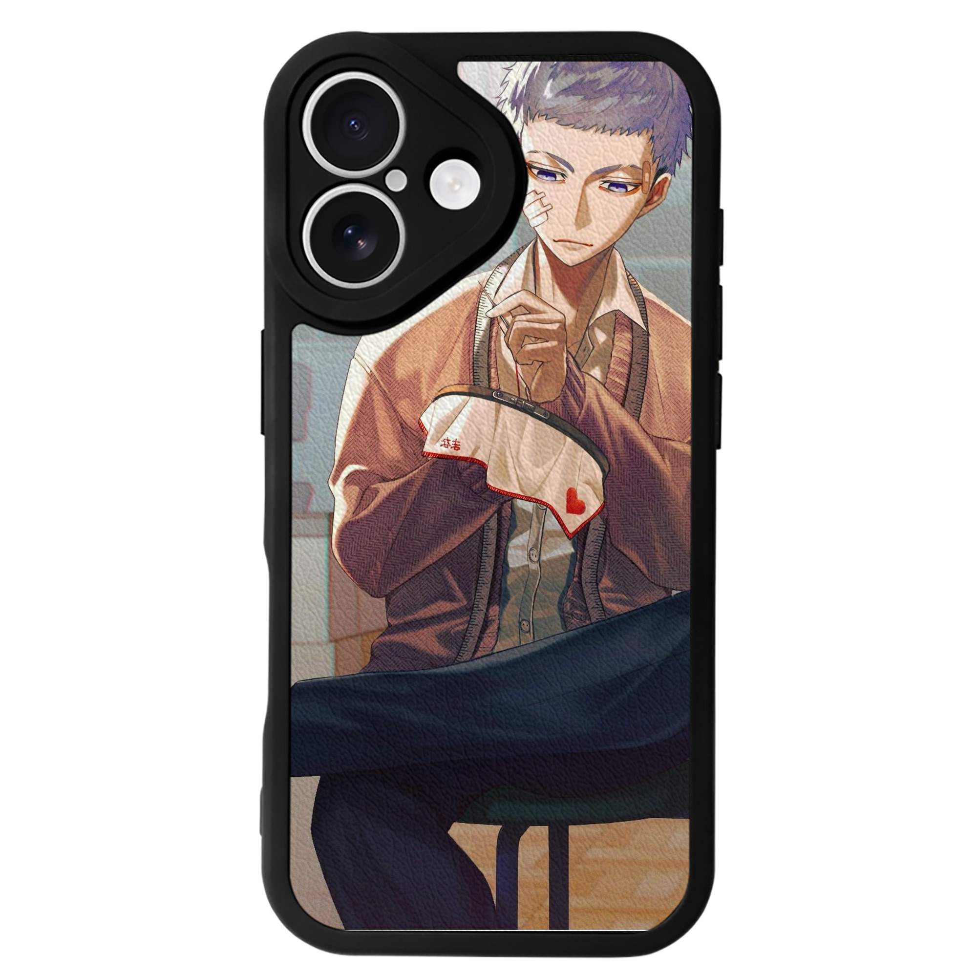（画像用） 東京リベンジャーズ Tokyo Revengers 【iPhone 16シリーズ対応】シリコンスマホケース（レザー調） 材質：シリコン